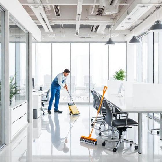 Limpieza y mantención de oficinas y espacios comunes
